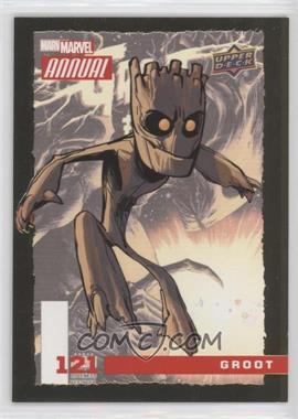 2016 Upper Deck Marvel Annual - [Base] - Gold #121 - SP - Groot