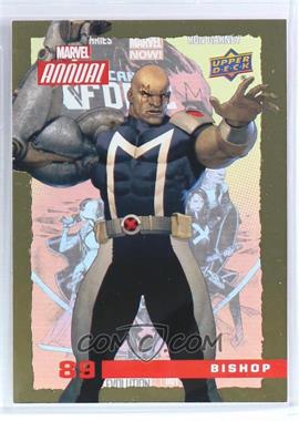 2016 Upper Deck Marvel Annual - [Base] - Gold #89 - Bishop