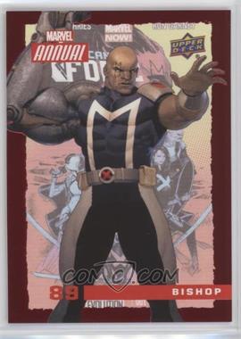 2016 Upper Deck Marvel Annual - [Base] - Red #89 - Bishop