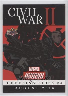 2016 Upper Deck Marvel Annual - Civil War II #CW-11 - Civil War II: Choosing Sides #4
