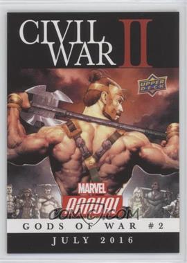 2016 Upper Deck Marvel Annual - Civil War II #CW-14 - Civil War II: Gods of War #2