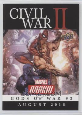 2016 Upper Deck Marvel Annual - Civil War II #CW-15 - Civil War II: Gods of War #3