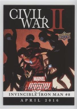2016 Upper Deck Marvel Annual - Civil War II #CW-20 - Civil War II: Invincible Iron Man #8