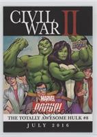 Civil War II: The Totally Awesome Hulk #8