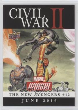 2016 Upper Deck Marvel Annual - Civil War II #CW-30 - Civil War II: The New Avengers #12