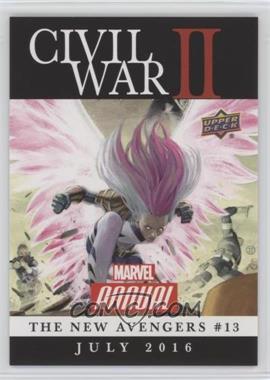 2016 Upper Deck Marvel Annual - Civil War II #CW-31 - Civil War II: The New Avengers #13