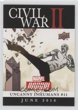 2016 Upper Deck Marvel Annual - Civil War II #CW-36 - Civil War II: Uncanny Inhumans #11