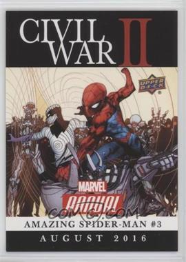 2016 Upper Deck Marvel Annual - Civil War II #CW-8 - Civil War II: Amazing Spider-Man #3