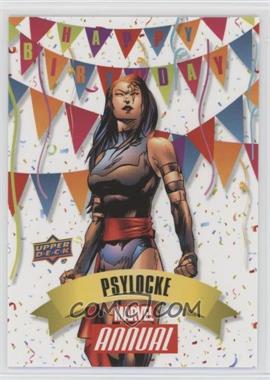 2016 Upper Deck Marvel Annual - Happy Birthday #HB-4 - Psylocke