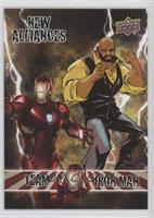 Team Iron Man - Luke Cage, Iron Man