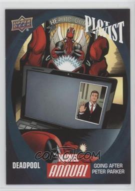 2016 Upper Deck Marvel Annual - Plot Twist #PT-2 - Deadpool