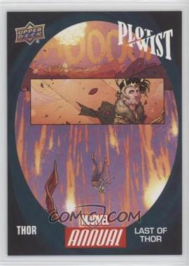 2016 Upper Deck Marvel Annual - Plot Twist #PT-5 - Thor