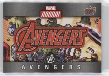 2016 Upper Deck Marvel Annual - Team Name Patch #TNP-1 - Avengers