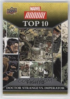 2016 Upper Deck Marvel Annual - Top 10 Fights #TF-5 - Doctor Strange, Imperator