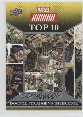 2016 Upper Deck Marvel Annual - Top 10 Fights #TF-5 - Doctor Strange, Imperator