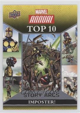 2016 Upper Deck Marvel Annual - Top 10 Story Arcs #TS-10 - Imposter