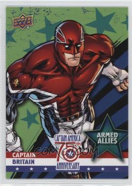 2016 Upper Deck Marvel Captain America 75th Anniversary - Armed Allies #AA-19 - Captain Britain