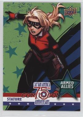 2016 Upper Deck Marvel Captain America 75th Anniversary - Armed Allies #AA-3 - Stature