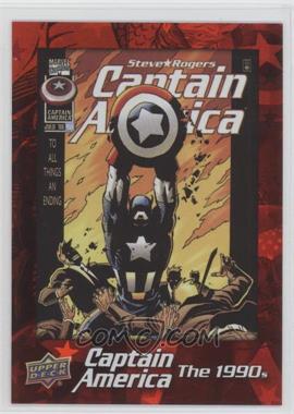 2016 Upper Deck Marvel Captain America 75th Anniversary - [Base] - Red Foil #DEC-21 - Captain America Vol 1 #453 /175