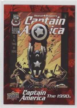 2016 Upper Deck Marvel Captain America 75th Anniversary - [Base] - Red Foil #DEC-21 - Captain America Vol 1 #453 /175