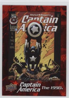 2016 Upper Deck Marvel Captain America 75th Anniversary - [Base] - Red Foil #DEC-21 - Captain America Vol 1 #453 /175