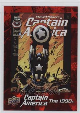 2016 Upper Deck Marvel Captain America 75th Anniversary - [Base] - Red Foil #DEC-21 - Captain America Vol 1 #453 /175