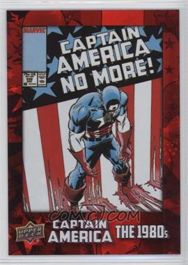 2016 Upper Deck Marvel Captain America 75th Anniversary - [Base] - Red Foil #DEC-37 - Captain America Vol 1 #332 /175