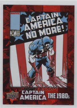 2016 Upper Deck Marvel Captain America 75th Anniversary - [Base] - Red Foil #DEC-37 - Captain America Vol 1 #332 /175