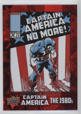 2016 Upper Deck Marvel Captain America 75th Anniversary - [Base] - Red Foil #DEC-37 - Captain America Vol 1 #332 /175