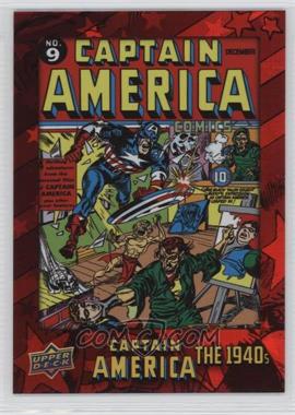 2016 Upper Deck Marvel Captain America 75th Anniversary - [Base] - Red Foil #DEC-73 - Captain America Comics Vol 1 #9 /175