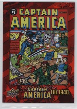 2016 Upper Deck Marvel Captain America 75th Anniversary - [Base] - Red Foil #DEC-73 - Captain America Comics Vol 1 #9 /175