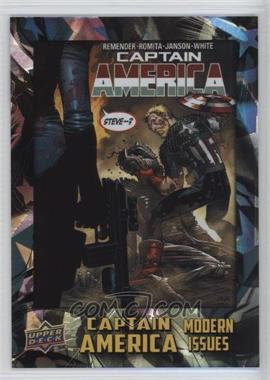 2016 Upper Deck Marvel Captain America 75th Anniversary - [Base] - White Foil #DEC-4 - Captain America Vol 7 #8 /75