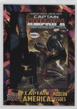 2016 Upper Deck Marvel Captain America 75th Anniversary - [Base] - White Foil #DEC-4 - Captain America Vol 7 #8 /75