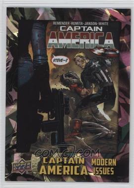 2016 Upper Deck Marvel Captain America 75th Anniversary - [Base] - White Foil #DEC-4 - Captain America Vol 7 #8 /75