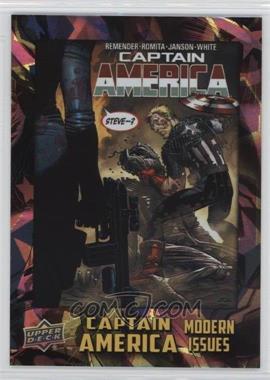 2016 Upper Deck Marvel Captain America 75th Anniversary - [Base] - White Foil #DEC-4 - Captain America Vol 7 #8 /75