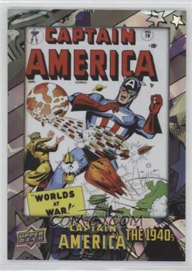 2016 Upper Deck Marvel Captain America 75th Anniversary - [Base] - White Foil #DEC-70 - Captain America Comics Vol 1 #70 /75