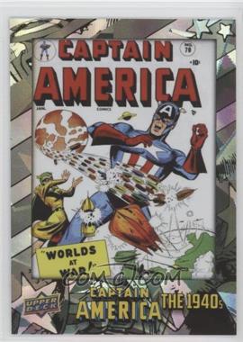 2016 Upper Deck Marvel Captain America 75th Anniversary - [Base] - White Foil #DEC-70 - Captain America Comics Vol 1 #70 /75