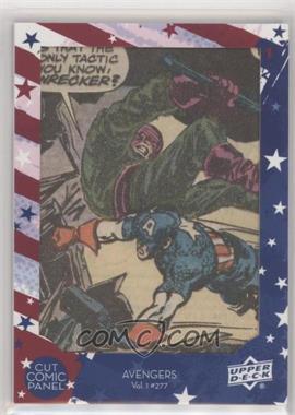 2016 Upper Deck Marvel Captain America 75th Anniversary - Comic Cuts #AV277 - Avengers Vol 1 #277 /96
