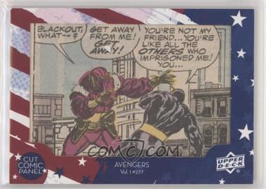 2016 Upper Deck Marvel Captain America 75th Anniversary - Comic Cuts #AV277 - Avengers Vol 1 #277 /96