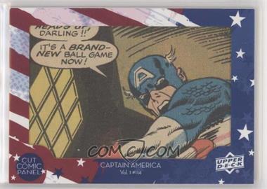 2016 Upper Deck Marvel Captain America 75th Anniversary - Comic Cuts #CA114 - Captain America Vol 1 #114 /45