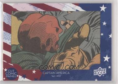 2016 Upper Deck Marvel Captain America 75th Anniversary - Comic Cuts #CA117 - Captain America Vol 1 #117 /36