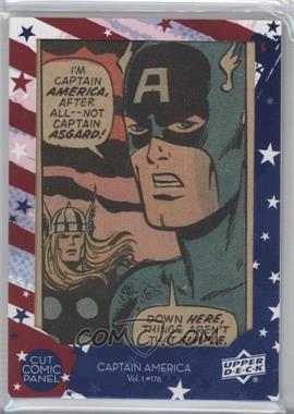 2016 Upper Deck Marvel Captain America 75th Anniversary - Comic Cuts #CA176 - Captain America Vol 1 #176 /53