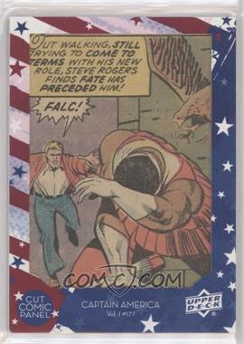 2016 Upper Deck Marvel Captain America 75th Anniversary - Comic Cuts #CA177 - Captain America Vol 1 #177 /38