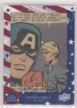 2016 Upper Deck Marvel Captain America 75th Anniversary - Comic Cuts #CA260 - Captain America Vol 1 #260 /58