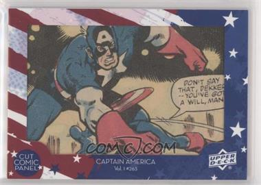 2016 Upper Deck Marvel Captain America 75th Anniversary - Comic Cuts #CA263 - Captain America Vol 1 #263 /52