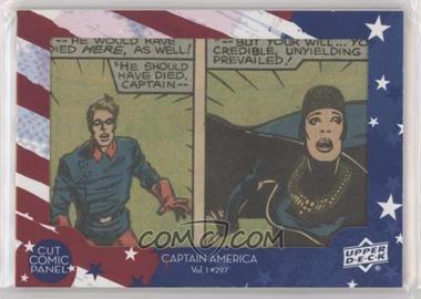 2016 Upper Deck Marvel Captain America 75th Anniversary - Comic Cuts #CA297 - Captain America Vol 1 #297 /52