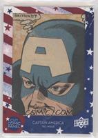 Captain America Vol 1 #305 [EX to NM] #/56