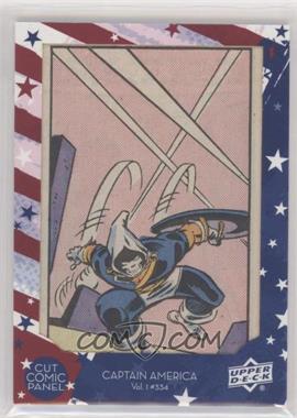 2016 Upper Deck Marvel Captain America 75th Anniversary - Comic Cuts #CA334 - Captain America Vol 1 #334 /55