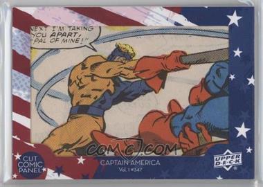 2016 Upper Deck Marvel Captain America 75th Anniversary - Comic Cuts #CA347 - Captain America Vol 1 #347 /67