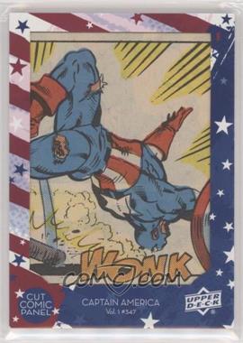 2016 Upper Deck Marvel Captain America 75th Anniversary - Comic Cuts #CA347 - Captain America Vol 1 #347 /67